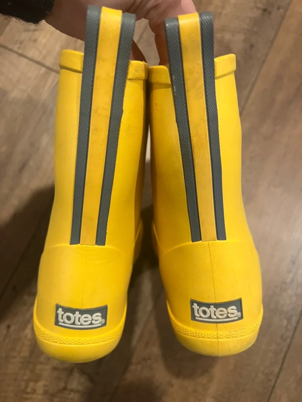 Totes Cirrus Charley Kids Rain Boots, size 2-3 - Picture 4 of 9